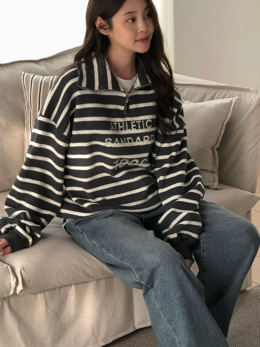 ONDO-P韓國代購㊣女士新品職業25秋冬真品人氣牛仔褲加絨貂皮ONDO-P牛仔褲