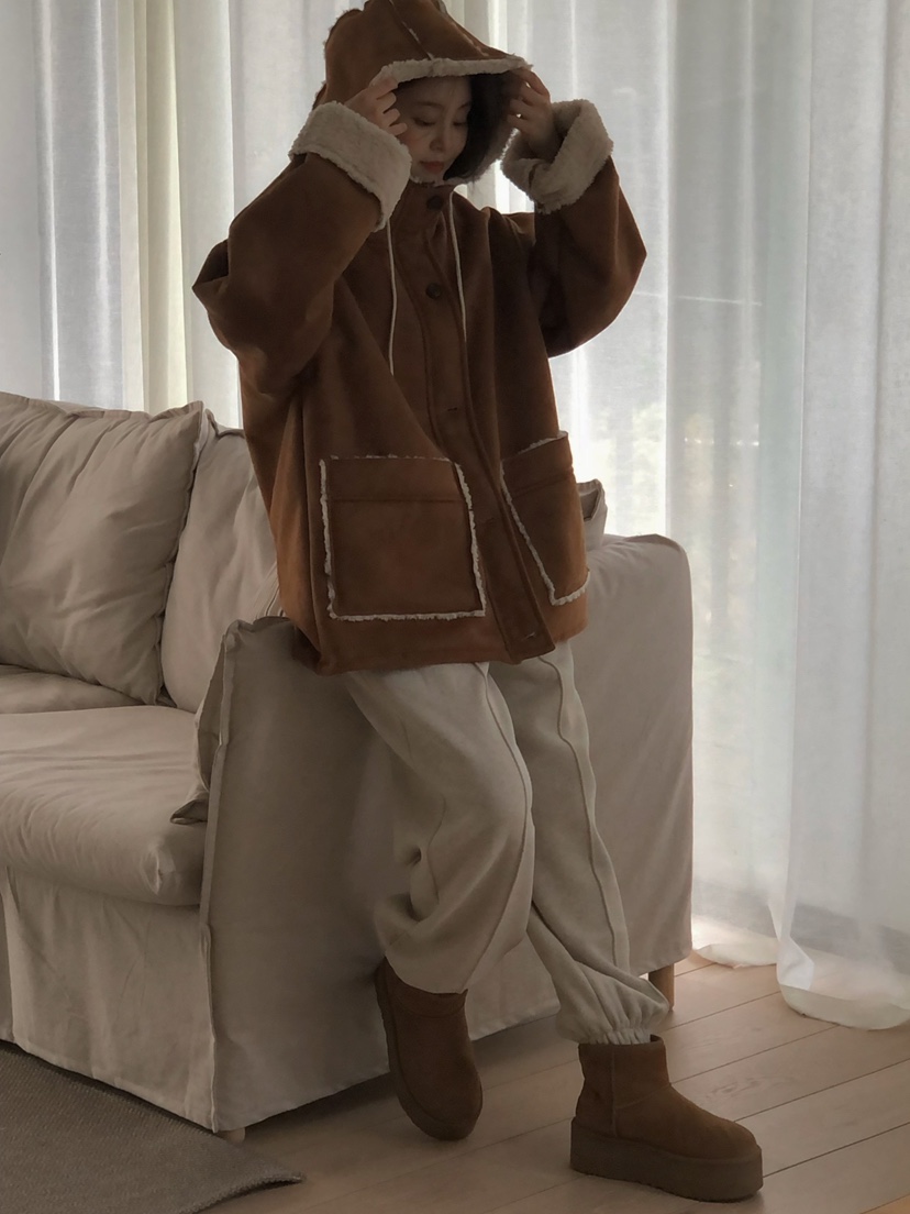 ONDO-P東大門㊣代購女裝新款25秋冬真品時尚休閑人氣短款棉服ONDO-P短款棉服