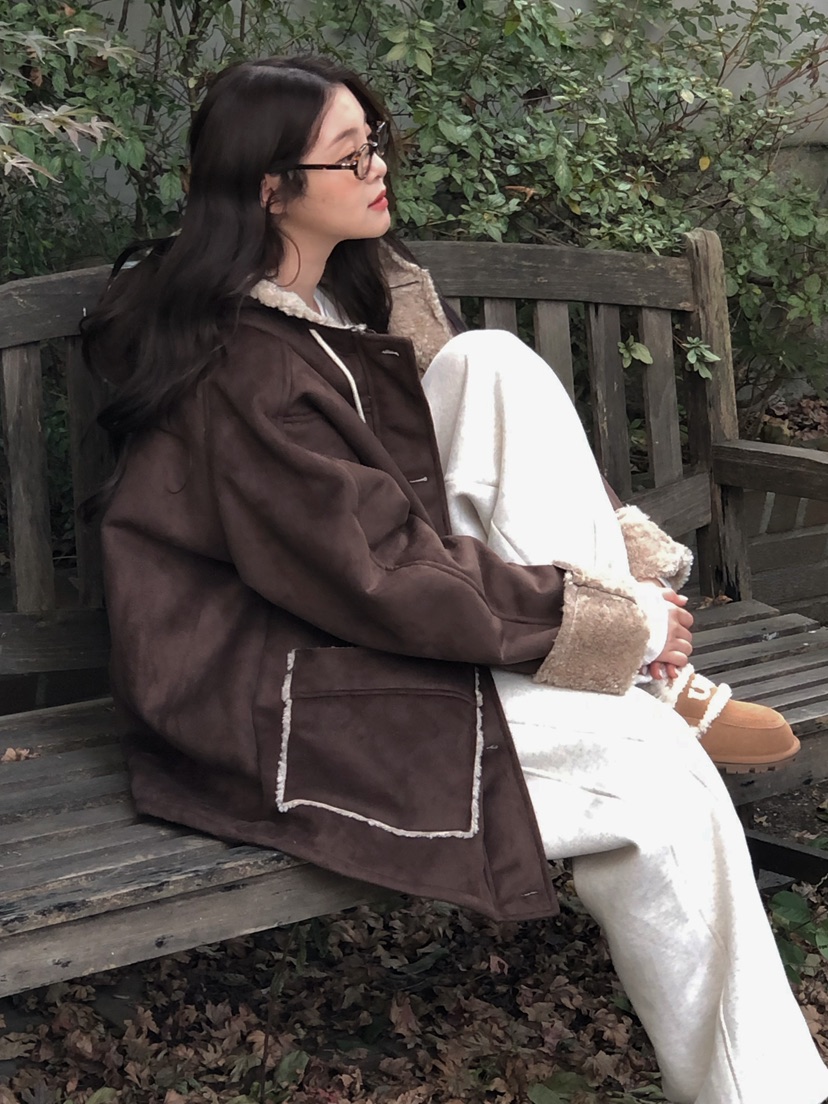 ONDO-P東大門㊣代購女裝新款25秋冬真品時尚休閑人氣短款棉服ONDO-P短款棉服