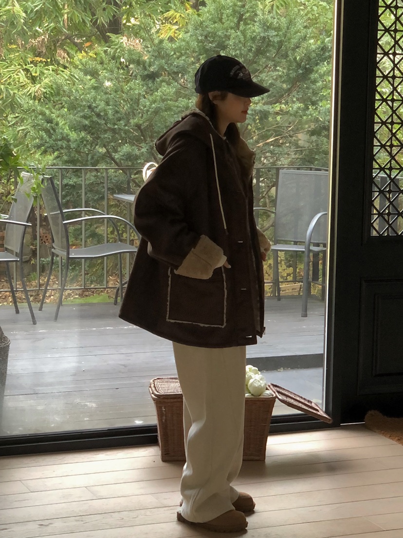 ONDO-P東大門㊣代購女裝新款25秋冬真品時尚休閑人氣短款棉服ONDO-P短款棉服