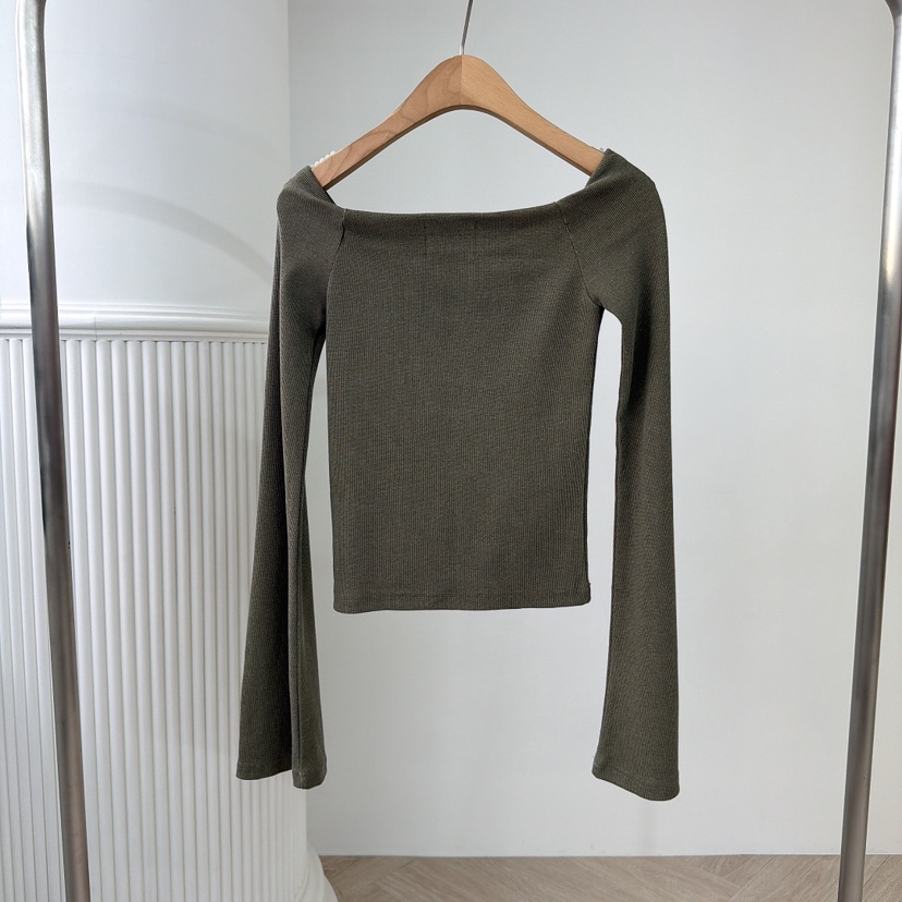 PALETTE-Q東大門㊣代購女裝新款人氣熱賣時尚推薦25秋冬長袖T恤PALETTE長袖T恤