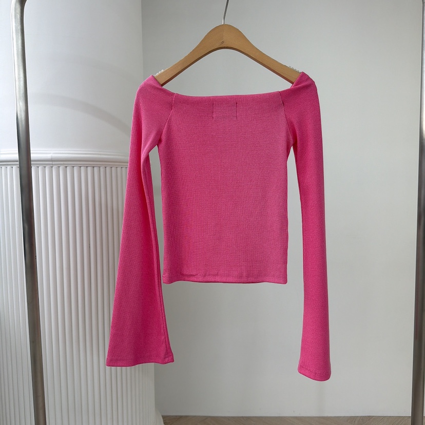 PALETTE-Q東大門㊣代購女裝新款人氣熱賣時尚推薦25秋冬長袖T恤PALETTE長袖T恤