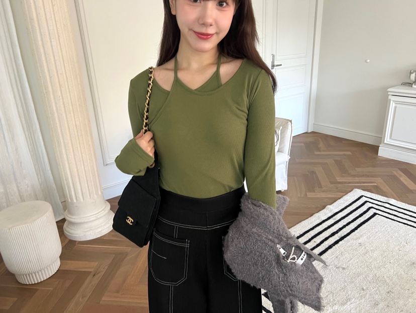 BOLD韓國代購㊣女士新款真品人氣熱賣推薦時尚25秋冬長袖T恤BOLD長袖T恤