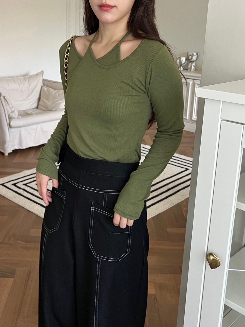 BOLD韓國代購㊣女士新款真品人氣熱賣推薦時尚25秋冬長袖T恤BOLD長袖T恤