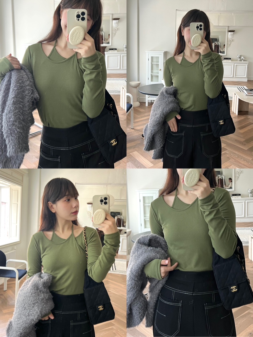 BOLD韓國代購㊣女士新款真品人氣熱賣推薦時尚25秋冬長袖T恤BOLD長袖T恤