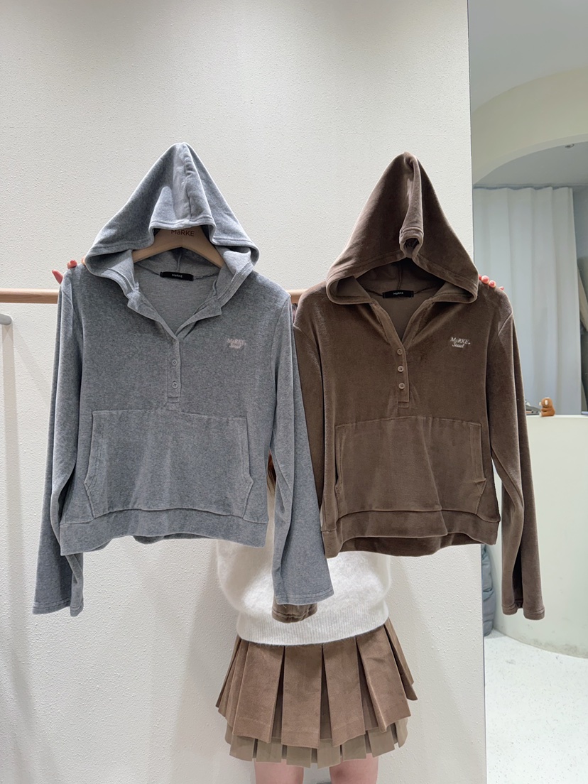 MARKE-P東大門㊣代購女裝新品熱賣時尚人氣25秋冬真品衛衣MARKE-P衛衣