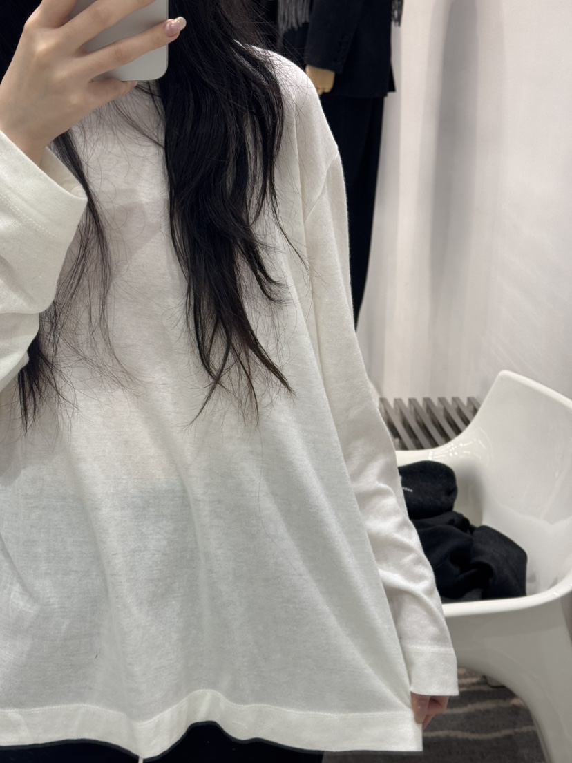 ROOKIE BUD東大門㊣實拍女裝新品真品時尚25秋冬長袖T恤安哥拉ROOKIE BUD-L長袖T恤