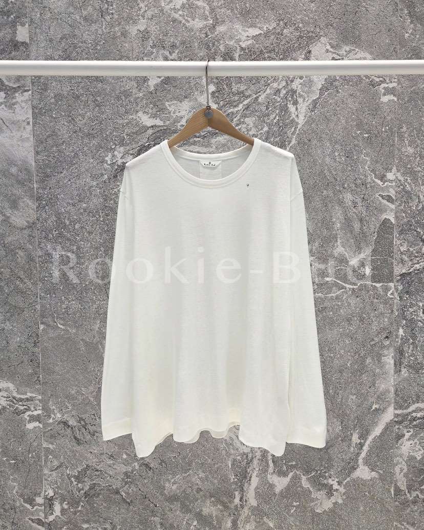 ROOKIE BUD東大門㊣實拍女裝新品真品時尚25秋冬長袖T恤安哥拉ROOKIE BUD-L長袖T恤圖色2