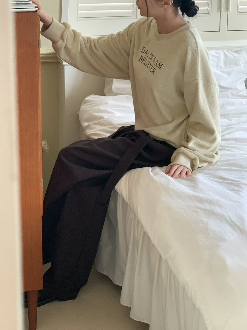 BINUS東大門㊣實拍女士新品推薦25秋冬時尚真品休閑人氣衛衣BINUS衛衣