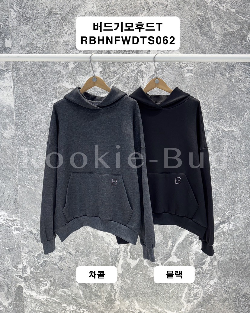 ROOKIE BUD東大門㊣實拍女裝新款25秋冬時尚休閑真品職業衛衣ROOKIE BUD-L衛衣