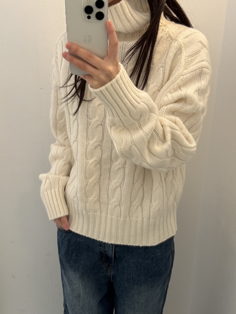 LE-PPL東大門㊣直郵女裝新品推薦休閑真品人氣時尚毛衣羊毛LE-PPL毛衣圖色1