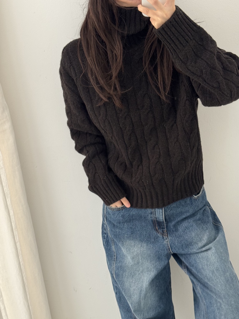 LE-PPL東大門㊣直郵女裝新品推薦休閑真品人氣時尚毛衣羊毛LE-PPL毛衣圖色3