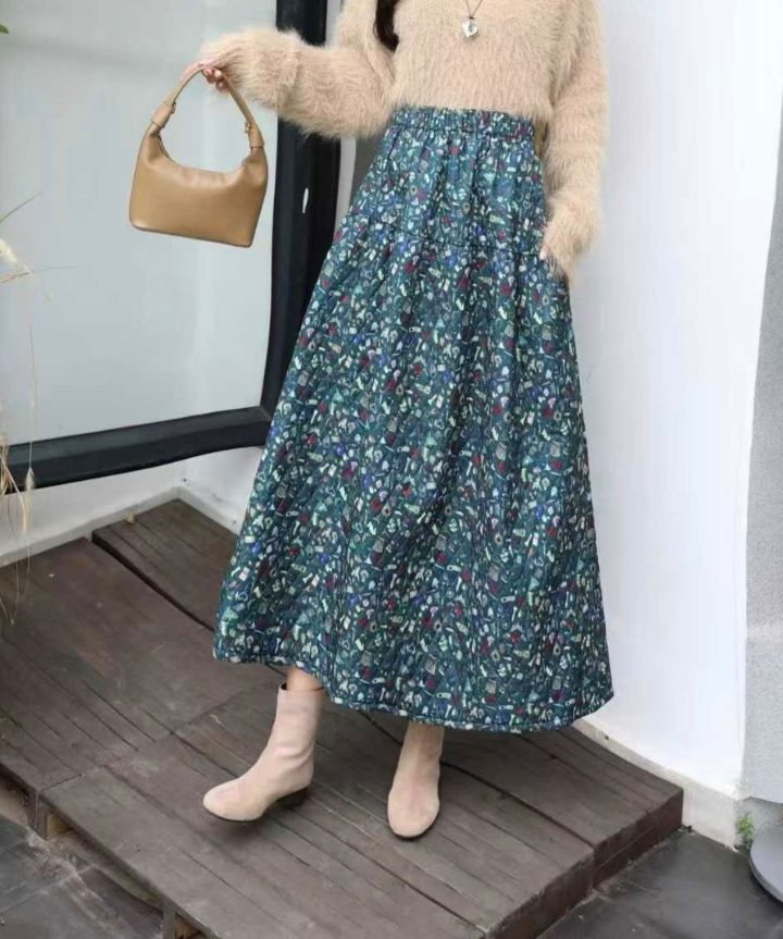 RICO韓國直郵㊣女士新品推薦25秋冬職業時尚休閑熱賣人氣長裙bling bling/RICO長裙