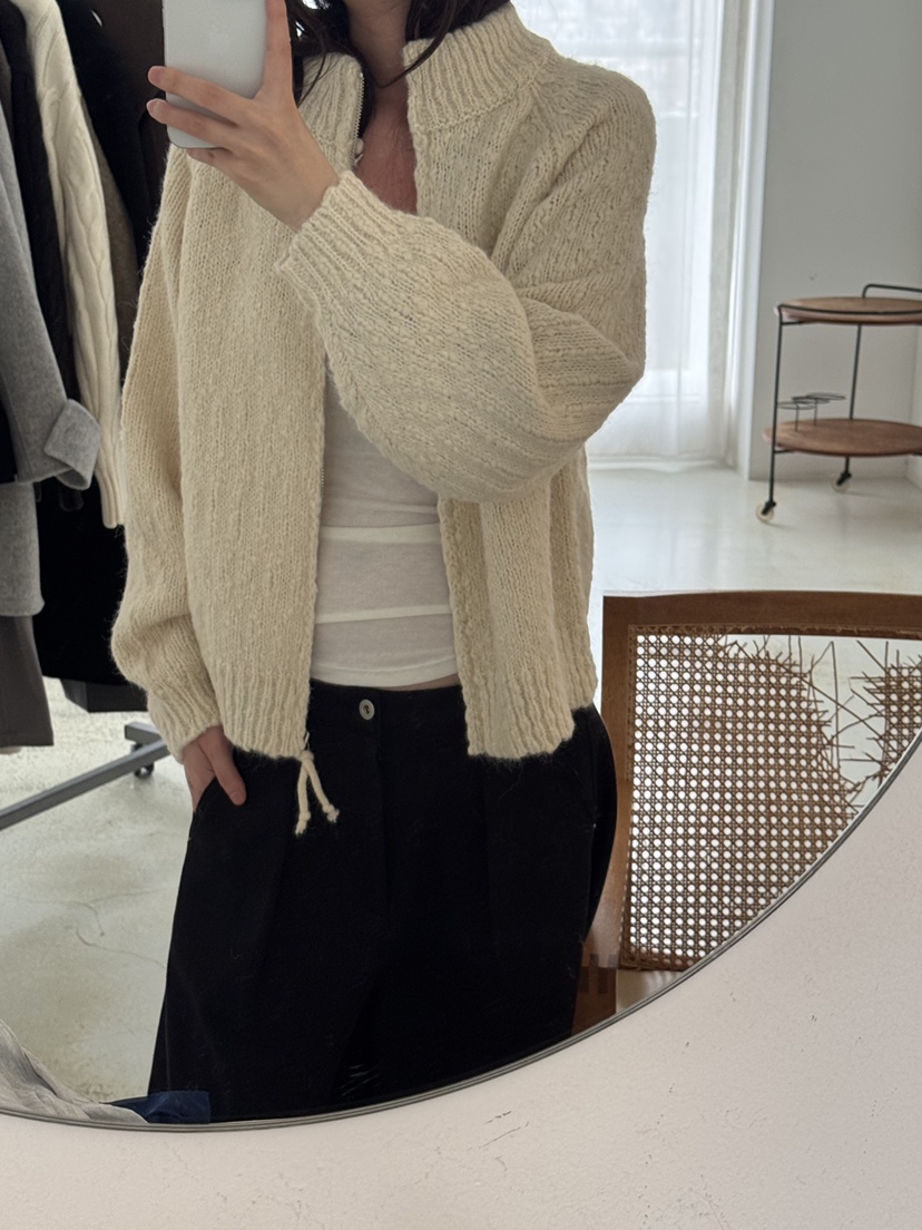 LE-PPL東大門㊣直郵女士新品人氣熱賣推薦25秋冬針織衫開衫LE-PPL針織衫