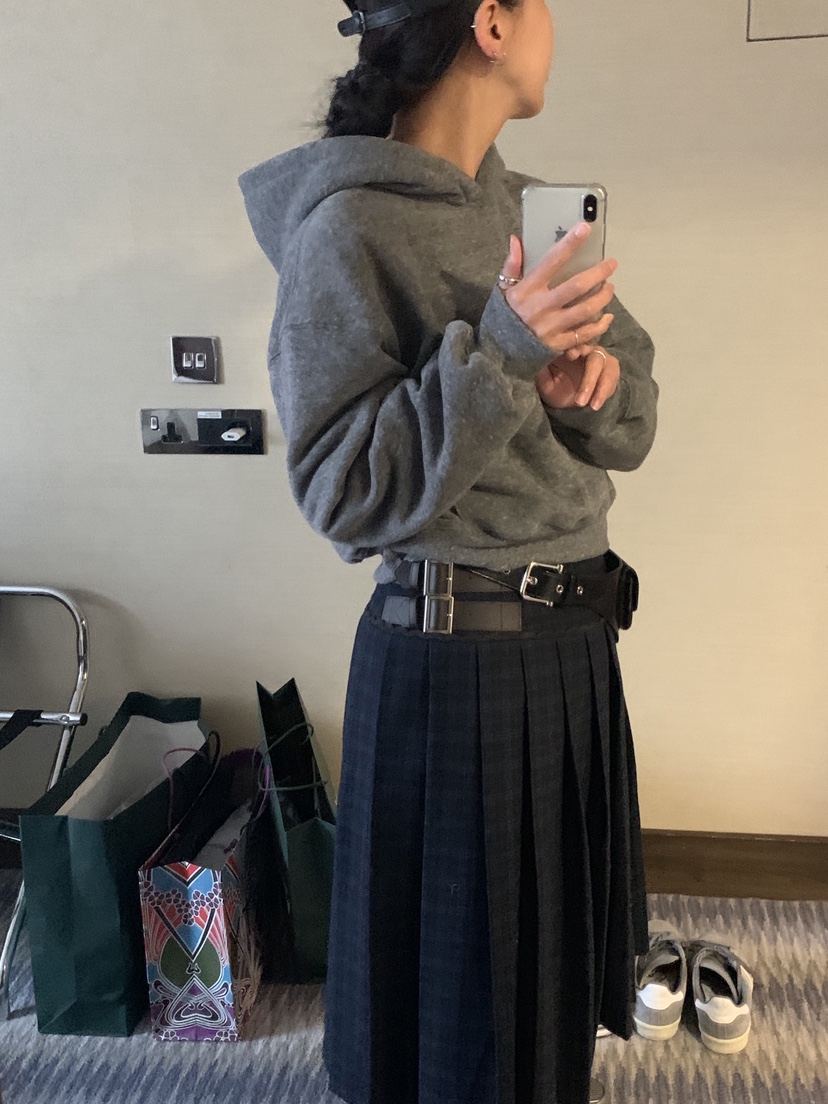 SUNDER MARKET東大門㊣實拍女士新品25秋冬推薦職業真品衛衣SUNDER MARKET衛衣