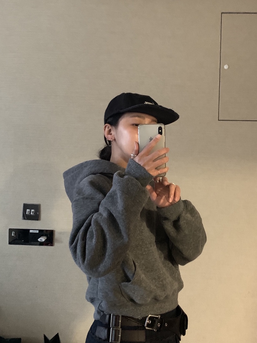 SUNDER MARKET東大門㊣實拍女士新品25秋冬推薦職業真品衛衣SUNDER MARKET衛衣