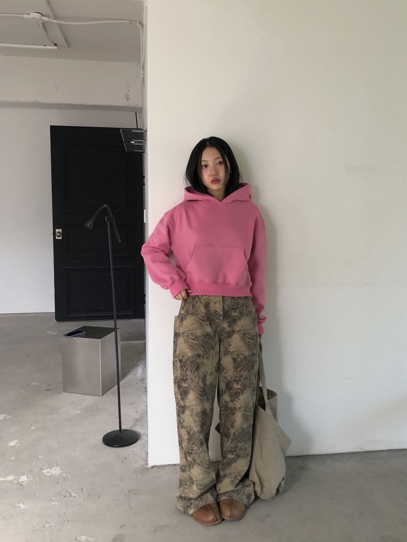 SUNDER MARKET東大門㊣實拍女士新品25秋冬推薦職業真品衛衣SUNDER MARKET衛衣