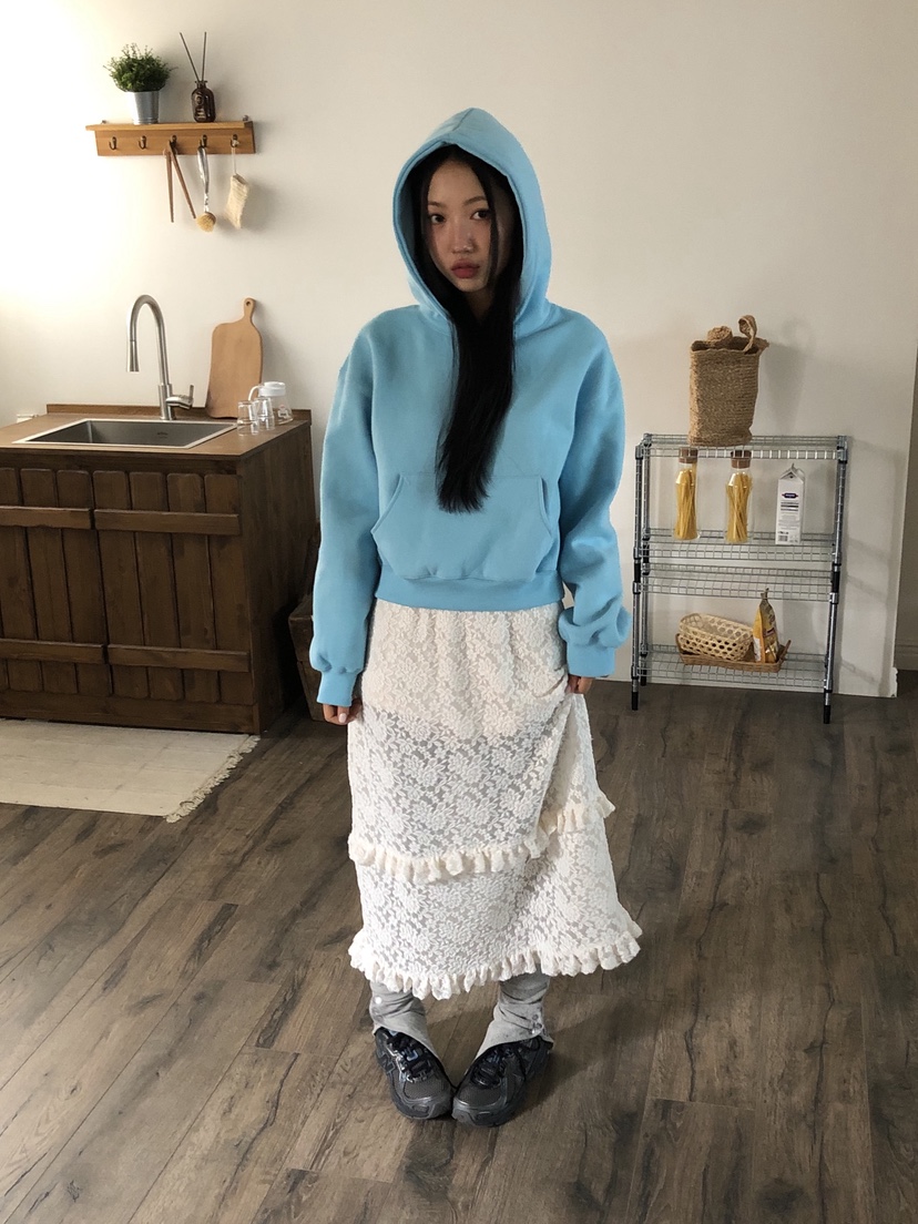 SUNDER MARKET東大門㊣實拍女士新品25秋冬推薦職業真品衛衣SUNDER MARKET衛衣