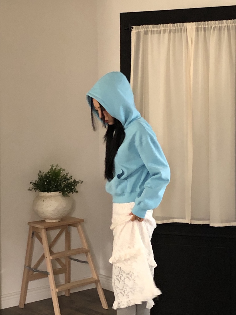 SUNDER MARKET東大門㊣實拍女士新品25秋冬推薦職業真品衛衣SUNDER MARKET衛衣