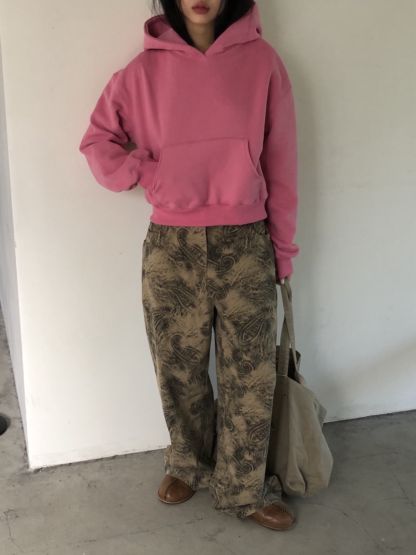 SUNDER MARKET東大門㊣實拍女士新品25秋冬推薦職業真品衛衣SUNDER MARKET衛衣圖色2