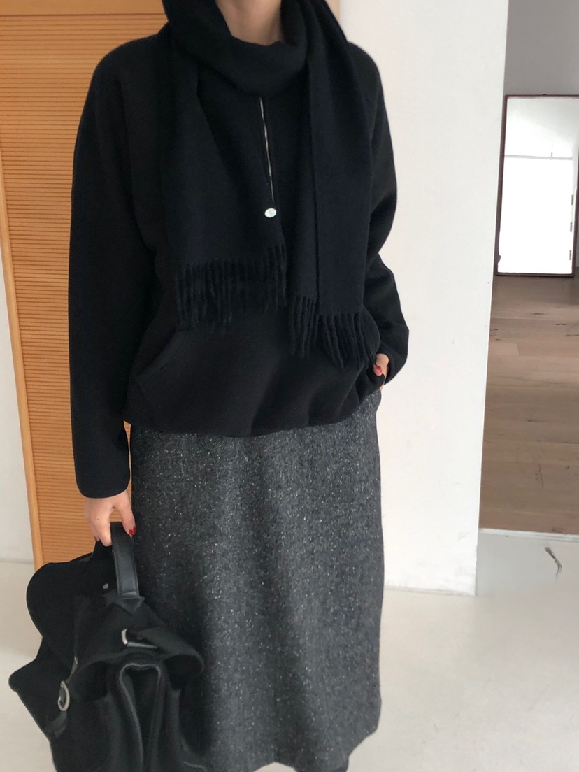 THE EYL東大門㊣代購女士新款職業推薦真品25秋冬圍巾披肩THE EYL圍巾/披肩