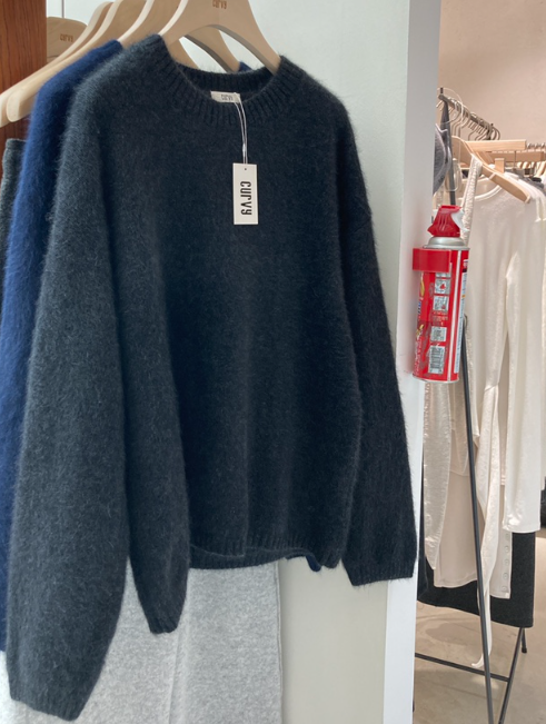 CURVY東大門㊣直郵女裝新款職業推薦人氣時尚熱賣真品針織衫CURVY針織衫圖色2