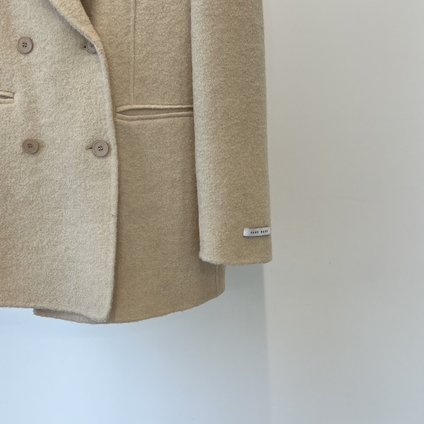 ANOTHER AVENUE東大門㊣代購女裝新品休閑夾克羊駝毛手工羊毛ANOTHER AVENUE夾克