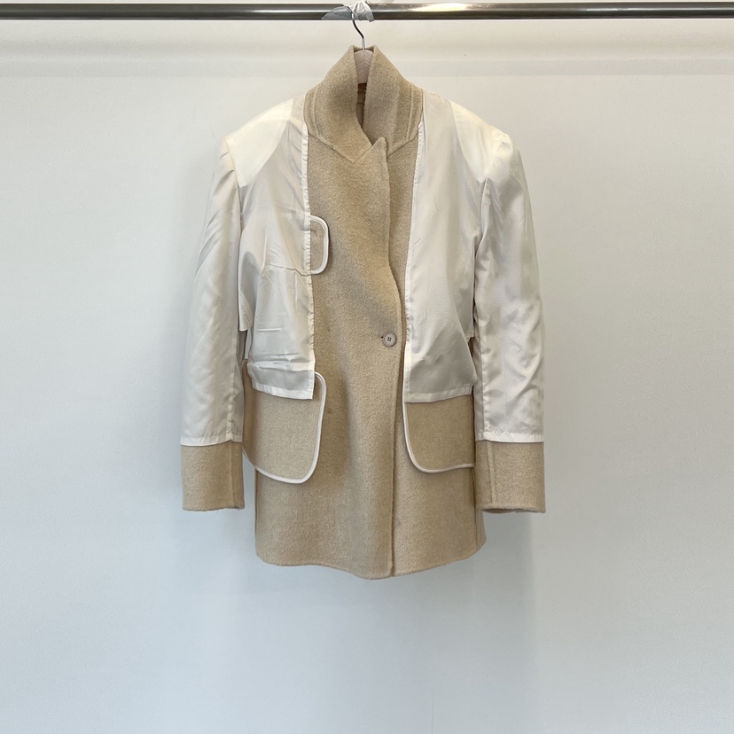 ANOTHER AVENUE東大門㊣代購女裝新品休閑夾克羊駝毛手工羊毛ANOTHER AVENUE夾克