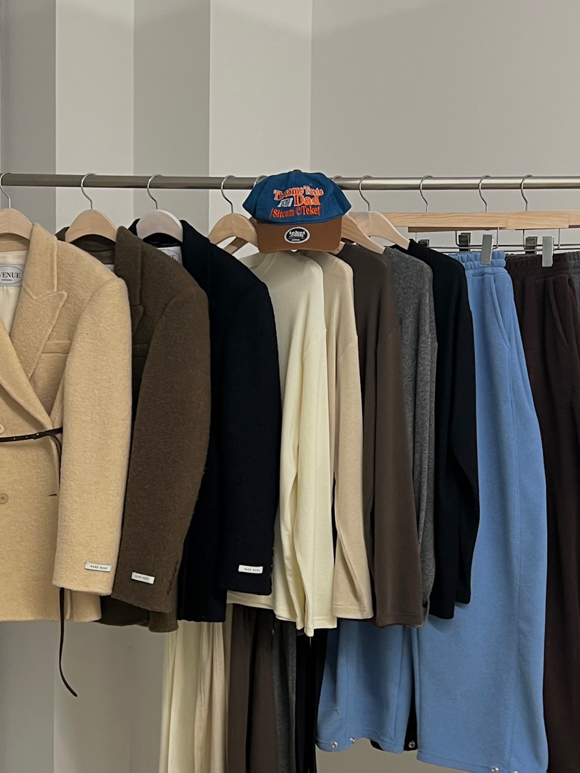 ANOTHER AVENUE東大門㊣代購女裝新品休閑夾克羊駝毛手工羊毛ANOTHER AVENUE夾克