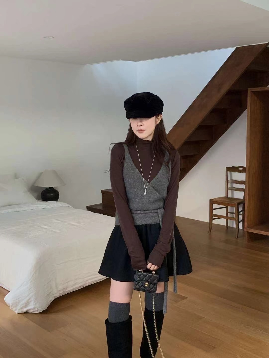 MIELLE-미엘르-OT東大門㊣直郵女裝新品真品吊帶背心不含內搭MIELLE-미엘르-OT吊帶/背心