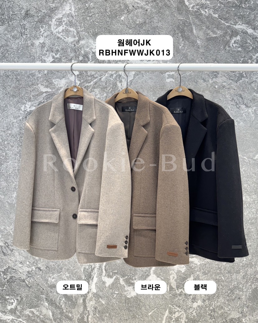 ROOKIE BUD東大門㊣實拍女士新品休閑熱賣職業真品人氣夾克ROOKIE BUD-L夾克