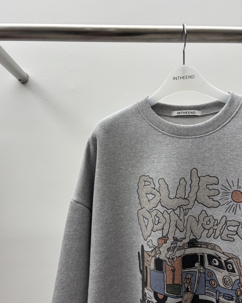 INTHEEND東大門㊣代購女士新品推薦時尚職業熱賣真品25秋冬衛衣INTHEEND衛衣