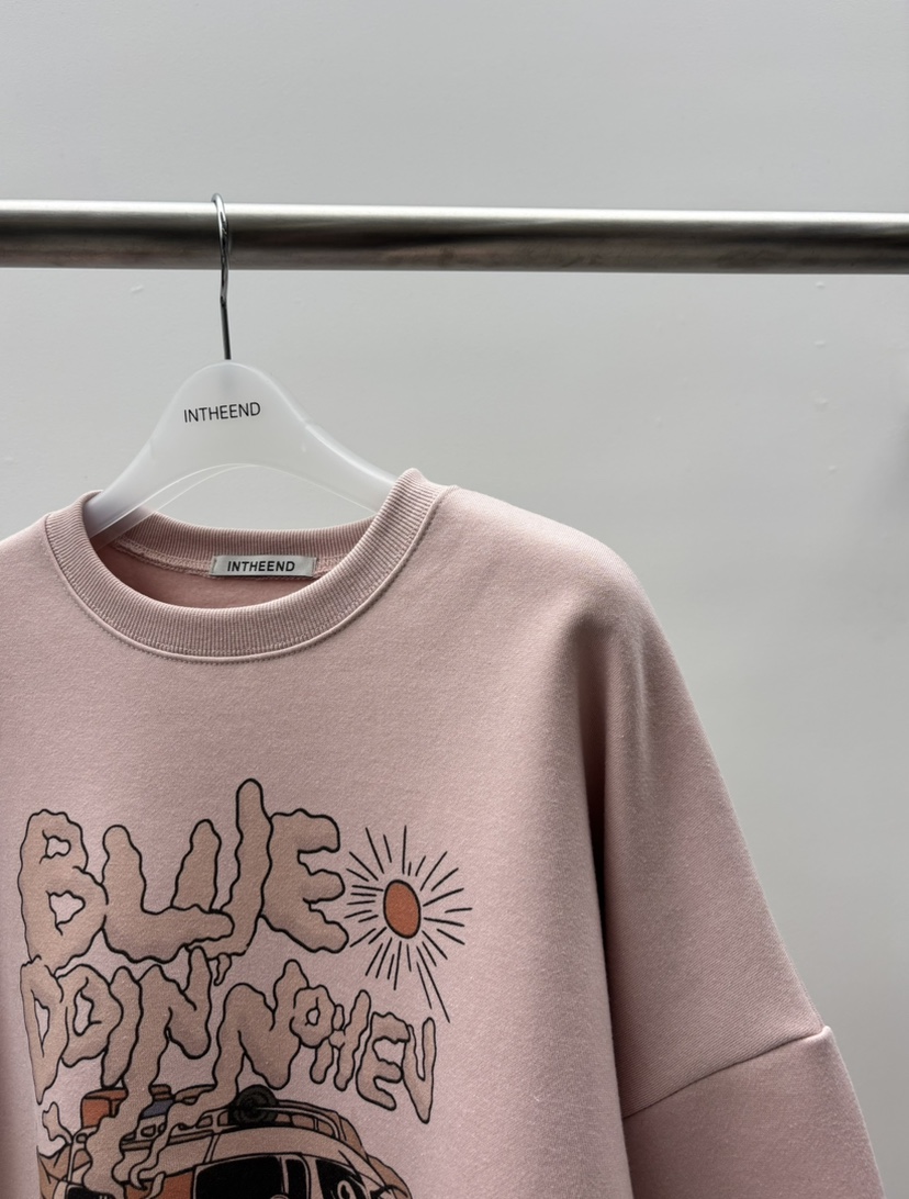 INTHEEND東大門㊣代購女士新品推薦時尚職業熱賣真品25秋冬衛衣INTHEEND衛衣