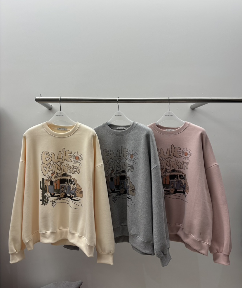 INTHEEND東大門㊣代購女士新品推薦時尚職業熱賣真品25秋冬衛衣INTHEEND衛衣