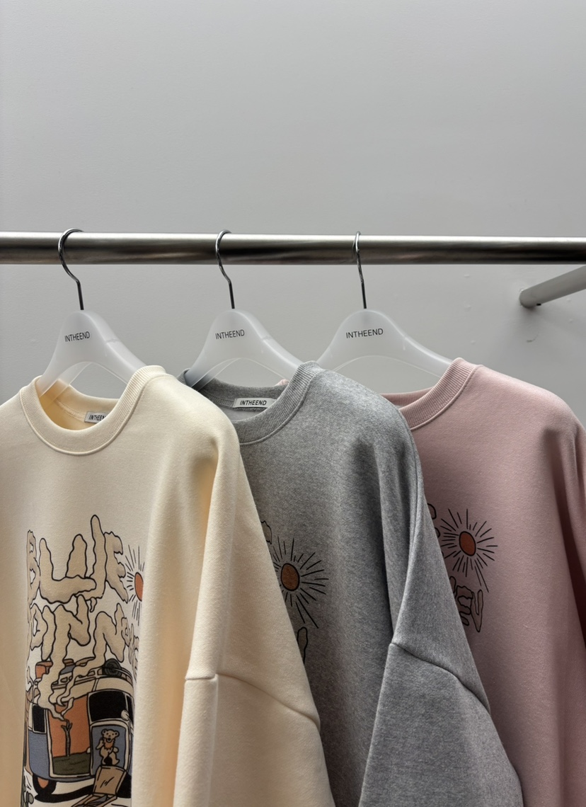 INTHEEND東大門㊣代購女士新品推薦時尚職業熱賣真品25秋冬衛衣INTHEEND衛衣