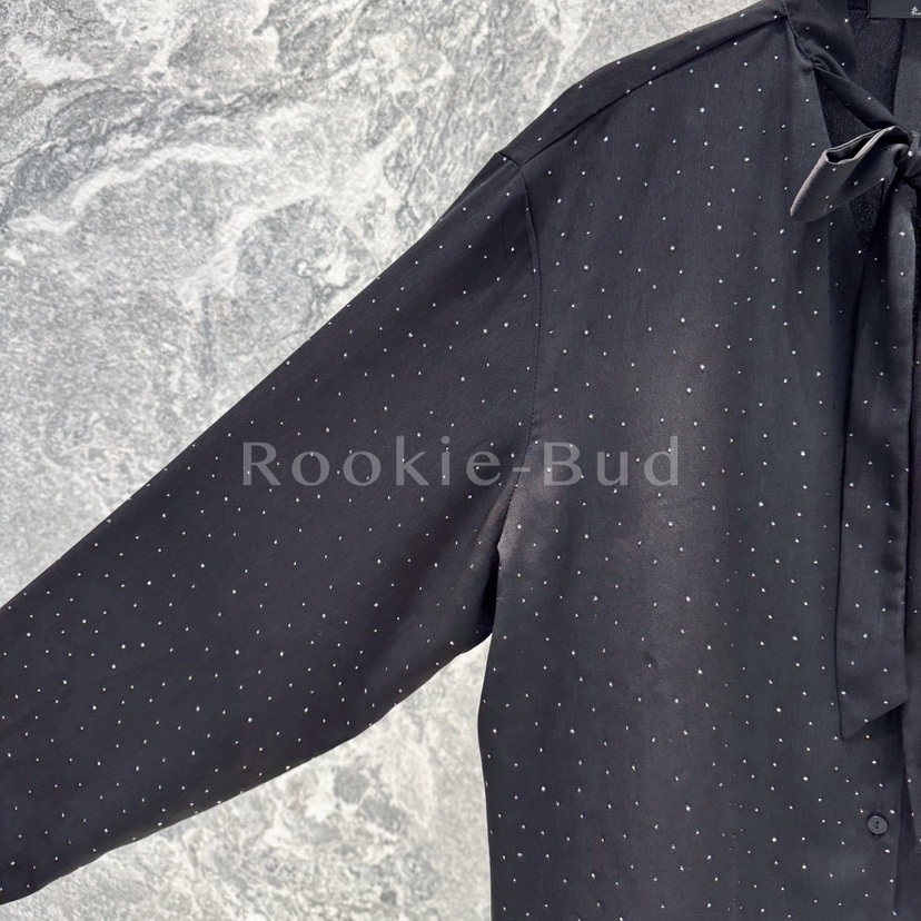 ROOKIE BUD東大門㊣代購女士新款25秋冬熱賣真品襯衫蕾絲衫ROOKIE BUD-L襯衫/蕾絲衫