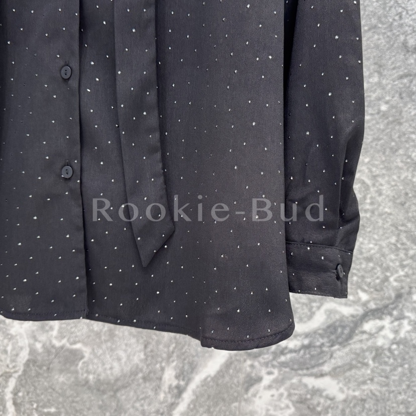 ROOKIE BUD東大門㊣代購女士新款25秋冬熱賣真品襯衫蕾絲衫ROOKIE BUD-L襯衫/蕾絲衫