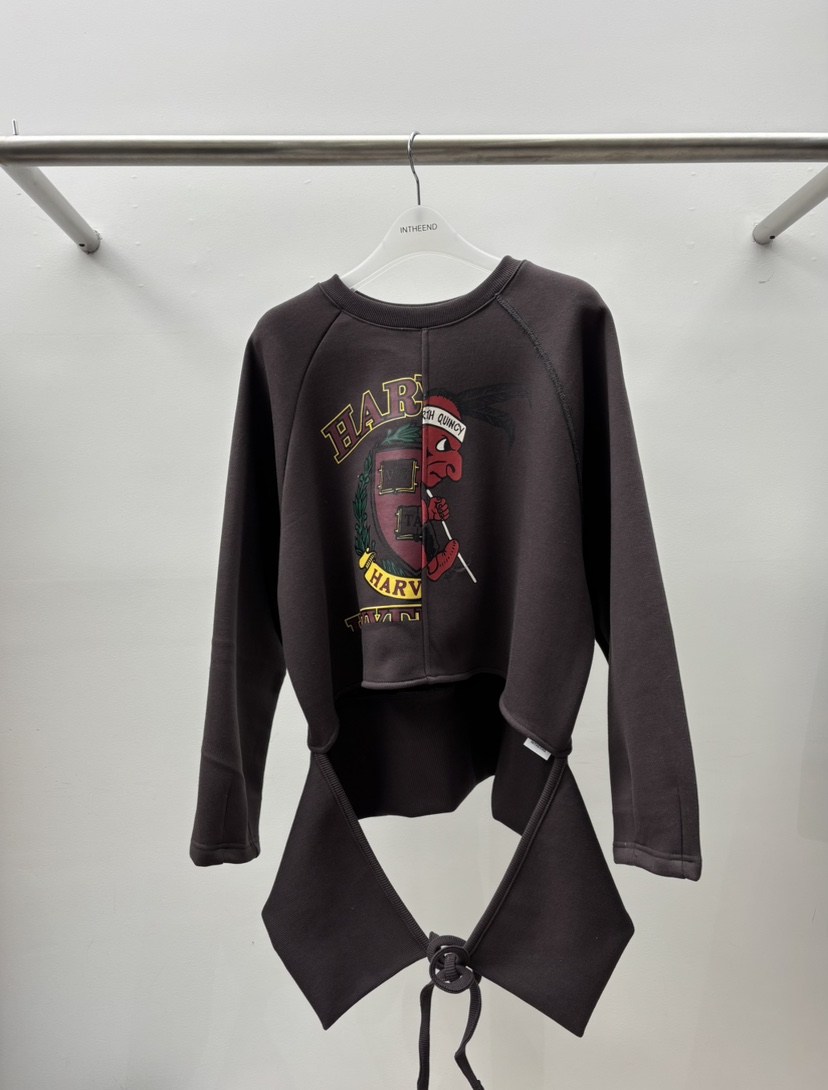 INTHEEND東大門㊣實拍女士新品25秋冬時尚休閑真品人氣衛衣INTHEEND衛衣