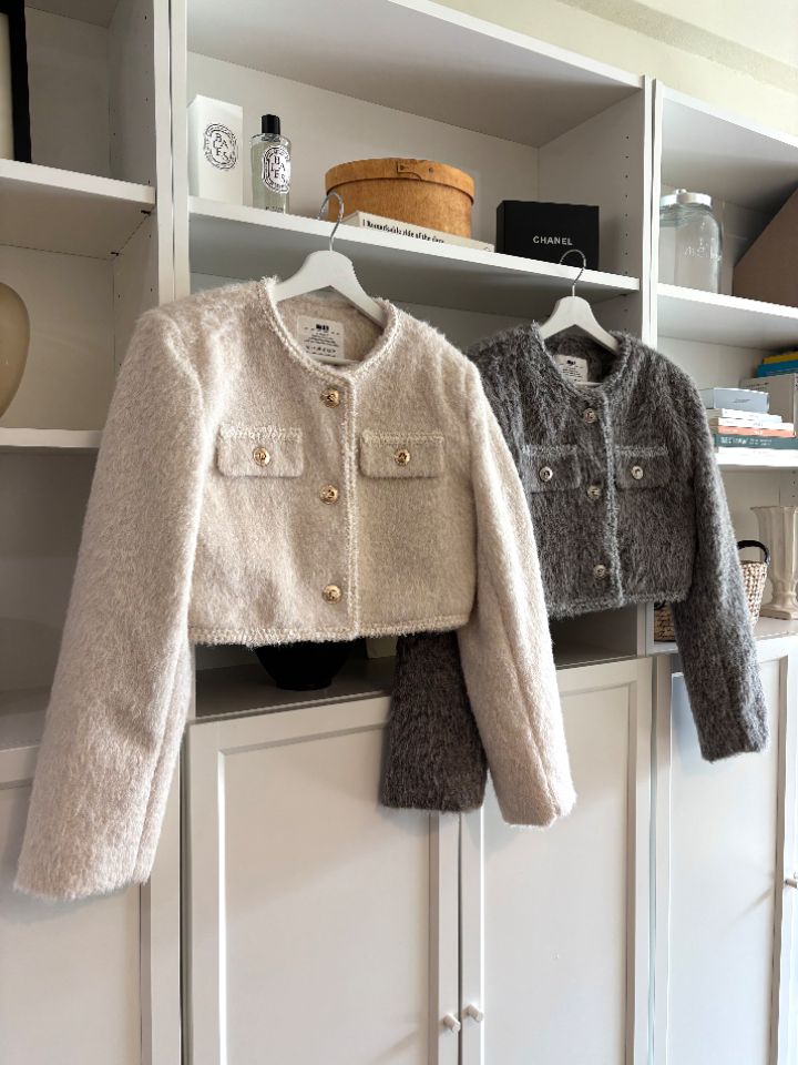 mars韓國直郵㊣女裝新品25秋冬時尚人氣休閑真品夾克粗花呢mars夾克