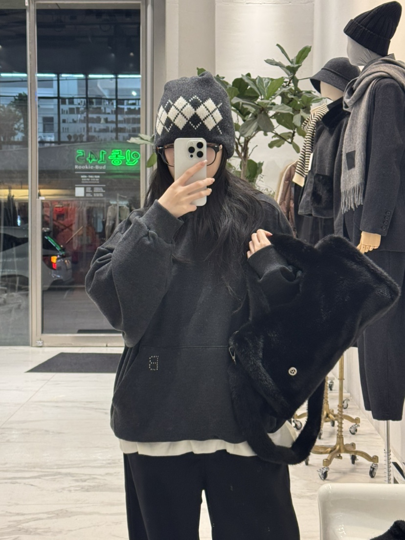 ROOKIE BUD東大門㊣實拍女裝新品推薦真品人氣職業單肩斜跨包ROOKIE BUD-L單肩/斜跨包