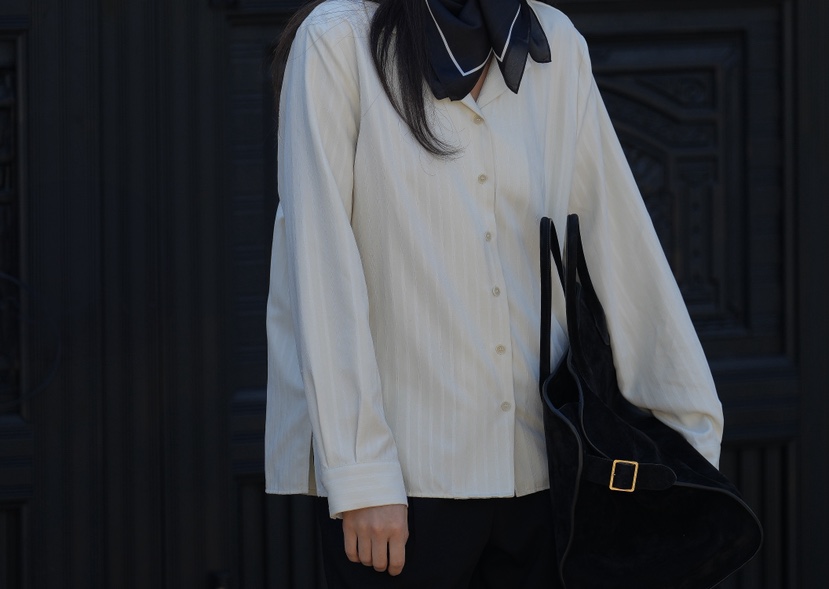 MILUI東大門㊣代購女裝新品人氣真品職業時尚休閑襯衫蕾絲衫MILUI襯衫/蕾絲衫