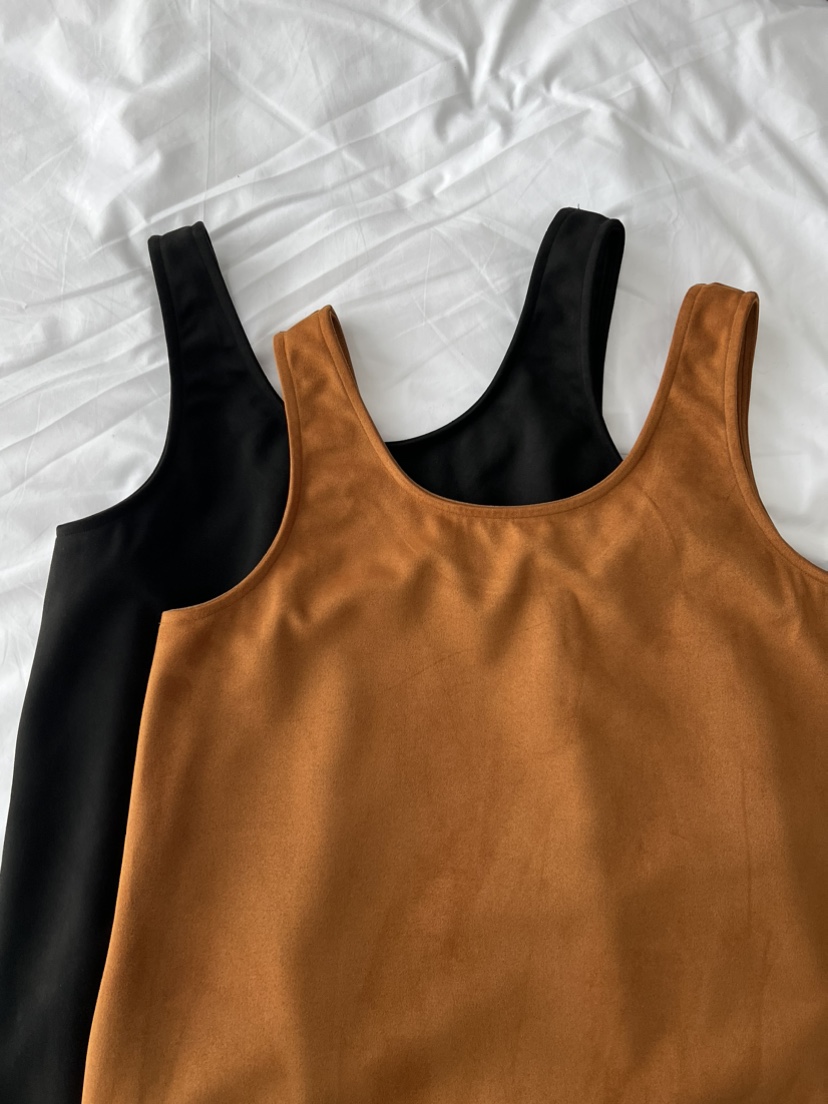 ANGLOG BEIGE韓國代購㊣女裝新款時尚連衣裙不含內搭絨面革ANGLOG BEIGE連衣裙