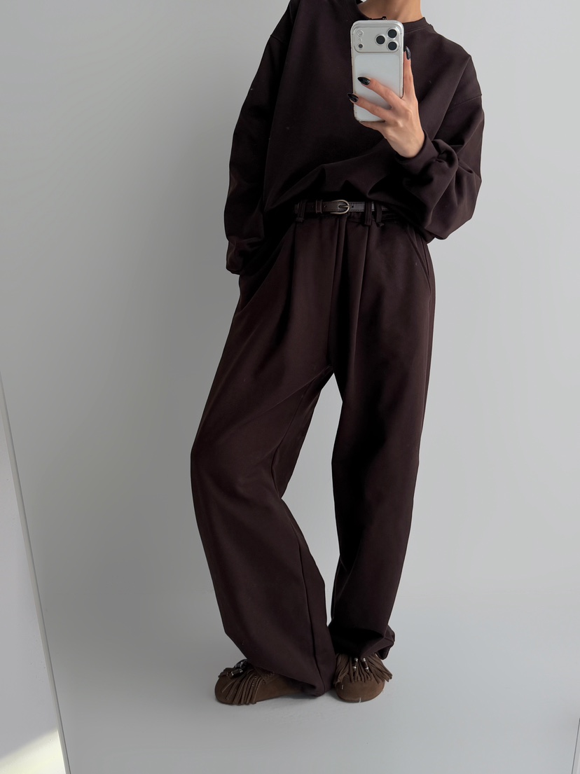 ANGLOG BEIGE韓國代購㊣女士新款時尚休閑真品休閑褲不含腰帶ANGLOG BEIGE休閑褲