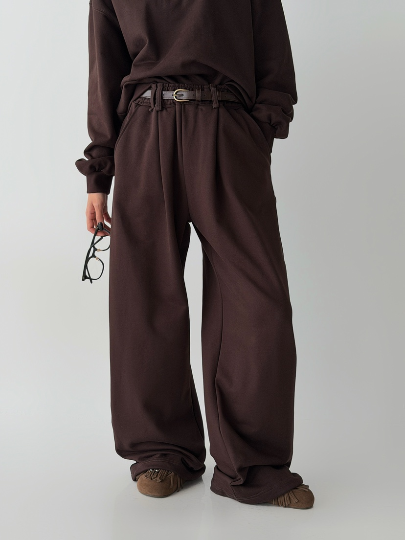 ANGLOG BEIGE韓國代購㊣女士新款時尚休閑真品休閑褲不含腰帶ANGLOG BEIGE休閑褲圖色1