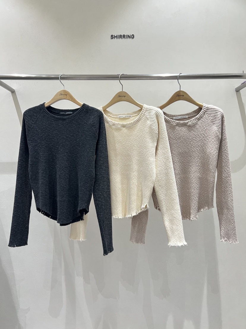 SHIRRING東大門㊣實拍女裝新品真品人氣25秋冬休閑熱賣針織衫SHIRRING針織衫