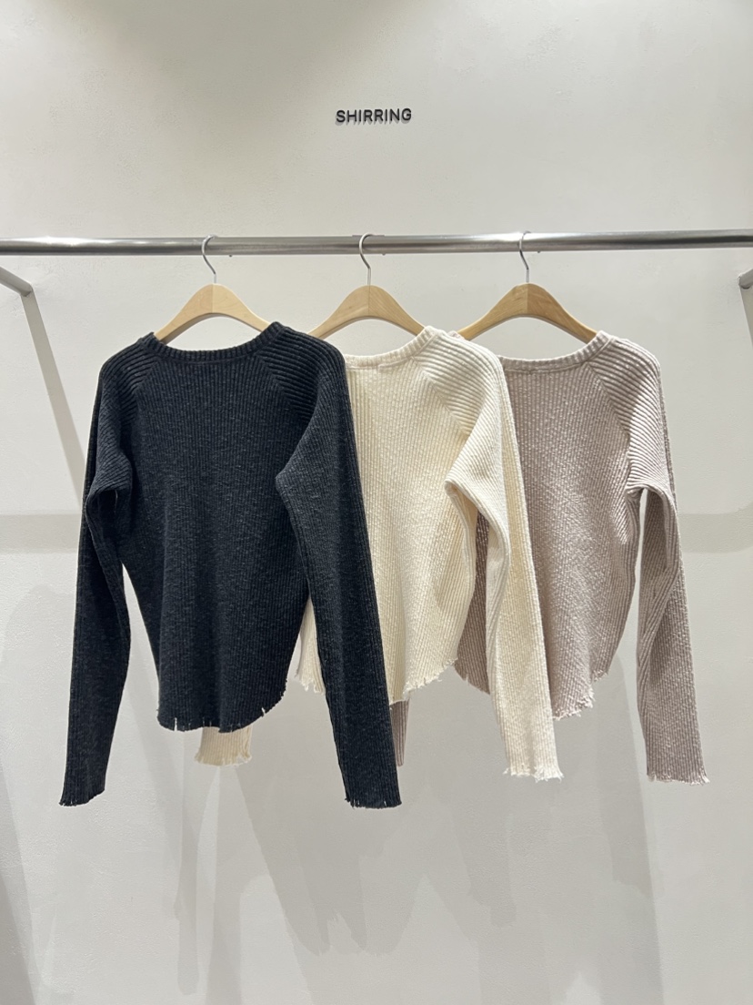 SHIRRING東大門㊣實拍女裝新品真品人氣25秋冬休閑熱賣針織衫SHIRRING針織衫