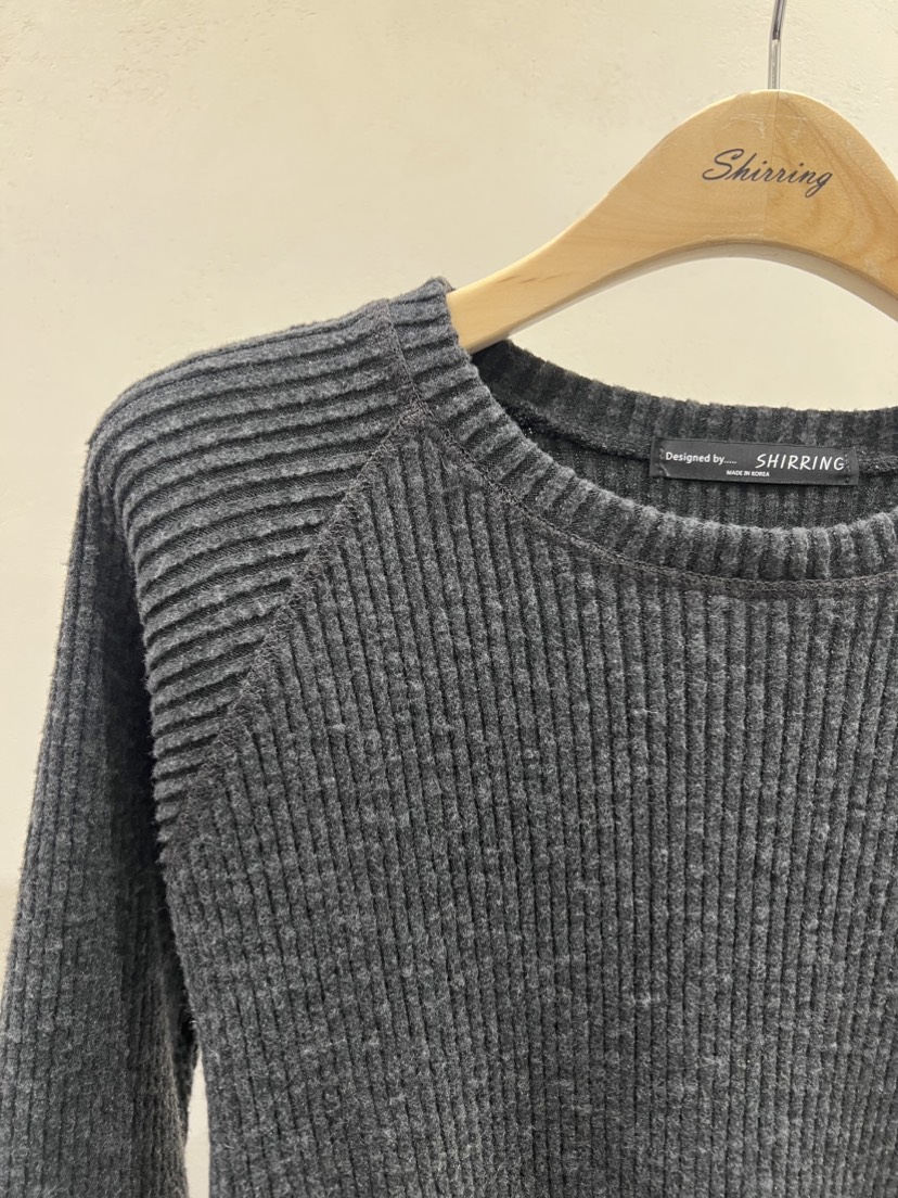 SHIRRING東大門㊣實拍女裝新品真品人氣25秋冬休閑熱賣針織衫SHIRRING針織衫