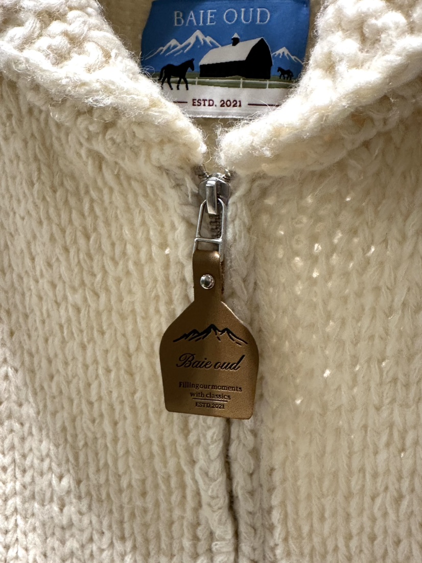 BAIE OUD/OFCEDRE韓國直郵㊣女士新品時尚真品熱賣毛衣開衫BAIE OUD/OFCEDRE毛衣