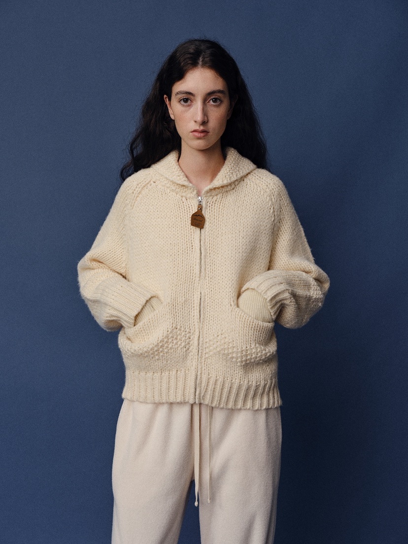 BAIE OUD/OFCEDRE韓國直郵㊣女士新品時尚真品熱賣毛衣開衫BAIE OUD/OFCEDRE毛衣