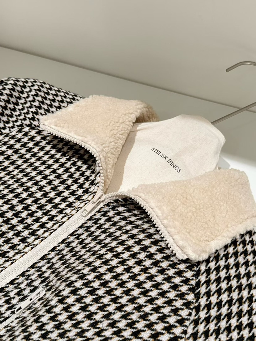 BINUS東大門㊣直郵女士新款時尚25秋冬推薦人氣職業休閑夾克BINUS夾克